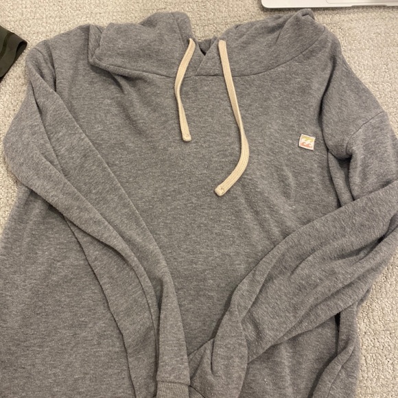 Billabong size medium, thin, gray hoodie - Picture 1 of 2